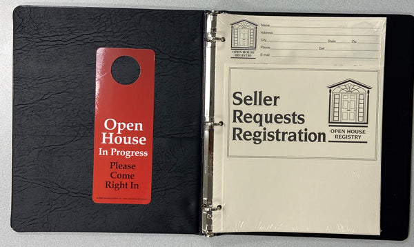 Open House Registry - Binder