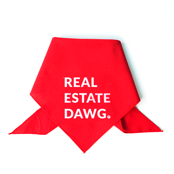 Dog Bandana - Real Estate Dawg
