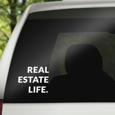 Transfer Decal - Real Estate Life - 7x7